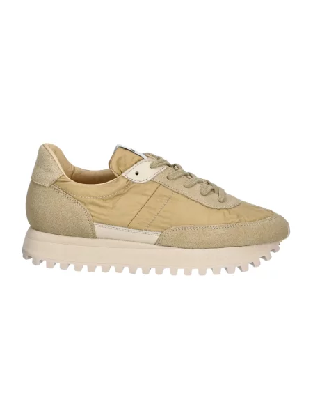 Buty do biegania Novesta skórzane do biegania beżowe