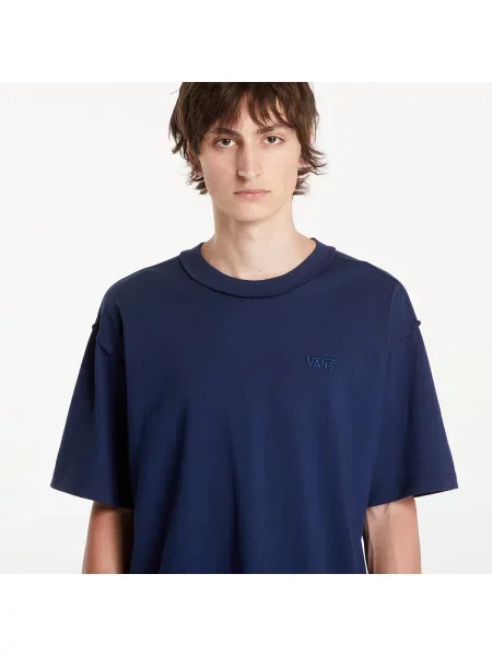 Vans LX Premium SS Tshirt Dress Blue Mężczyźni Koszulki Vans Size: M niebieski
