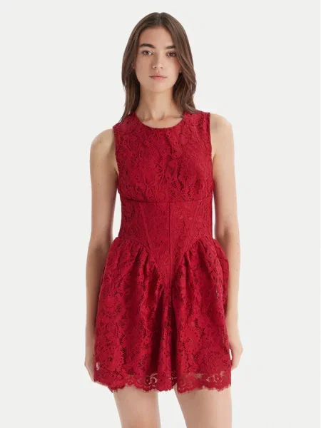 Bardot Коктейльна сукня Luisa червоний