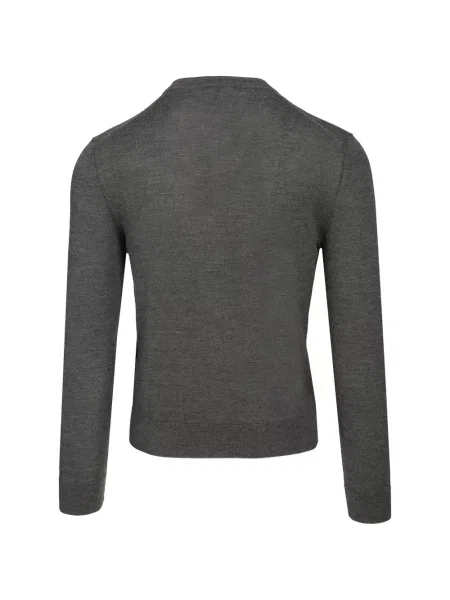 Pulover Etro cu broderie gri