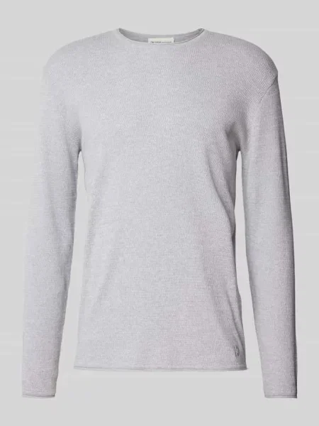 Sweter o kroju regular fit z dzianiny z bawełny Tom Tailor Denim