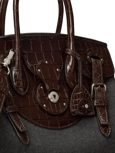 Geantă Ralph Lauren Collection maro