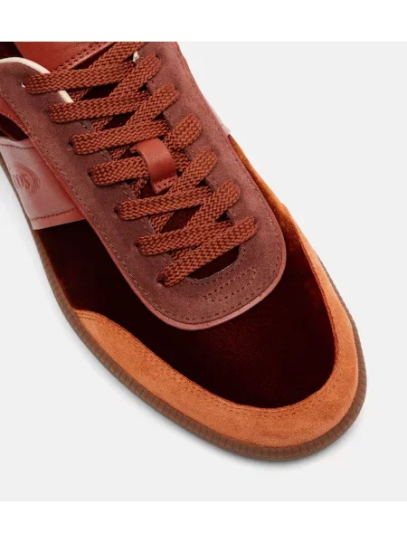 Sneakerși Tod's din piele maro