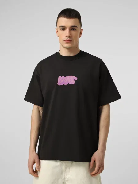 Футболка Vans с камнями черная