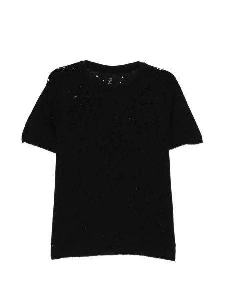 Tricou Thom Krom zdrențuiți negru