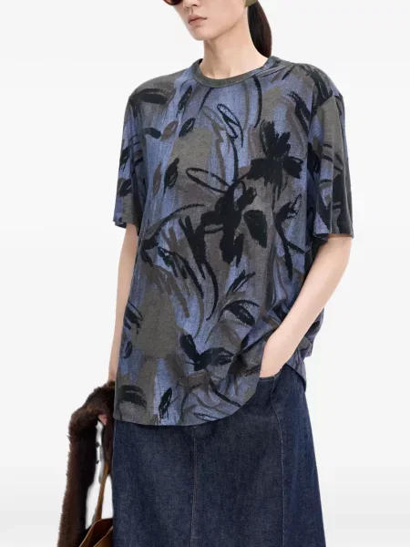 Tricou Jnby cu imagine gri