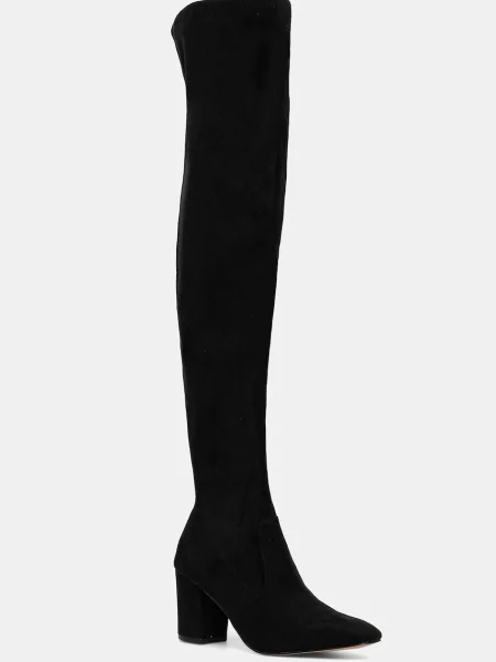 Čizme Steve Madden Crosswalk s debelom crna