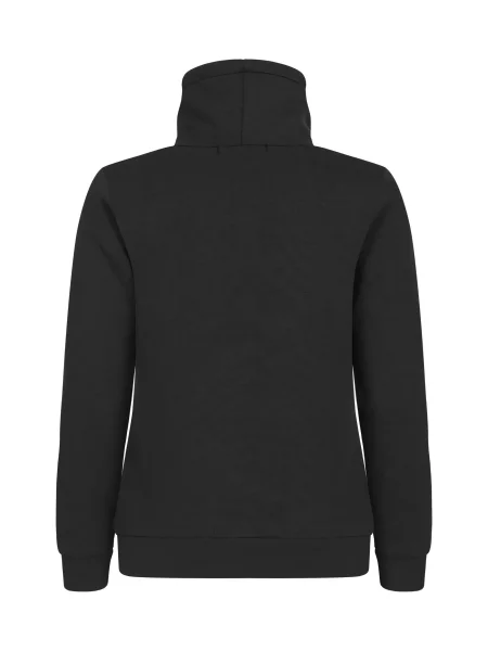 Clique Hobart Bluza z wysokim kołnierzem z tkaniny air-layer – czarna