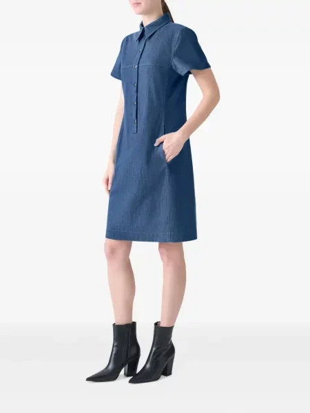 Rochie mini Akris de costum albastru