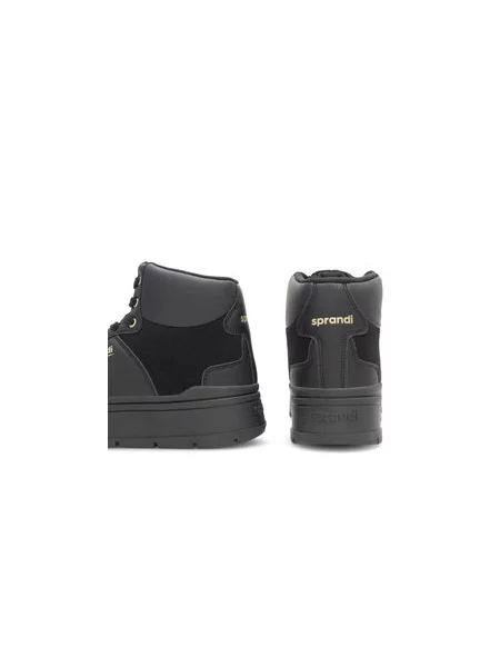 Laisvalaikio batai Sprandi Cozy High juoda