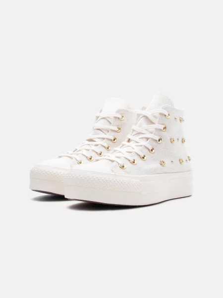 Sneakerși Converse alb