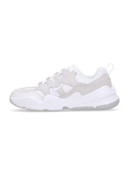 Sneakersy Nike zamszowe z logo białe