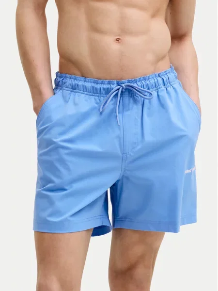 Jack & Jones Szorty kąpielowe Maui Norrebro Błękitny niebieskie