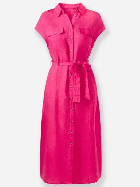 Heine Rochie tip bluză roz