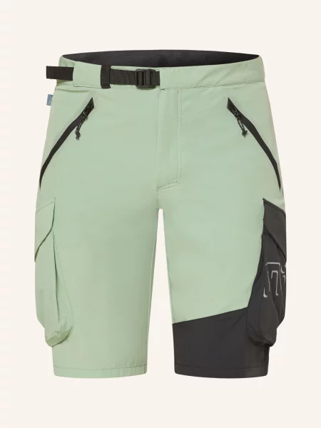 Me°Ru Trekingové Šortky Rosario světle zelená černá