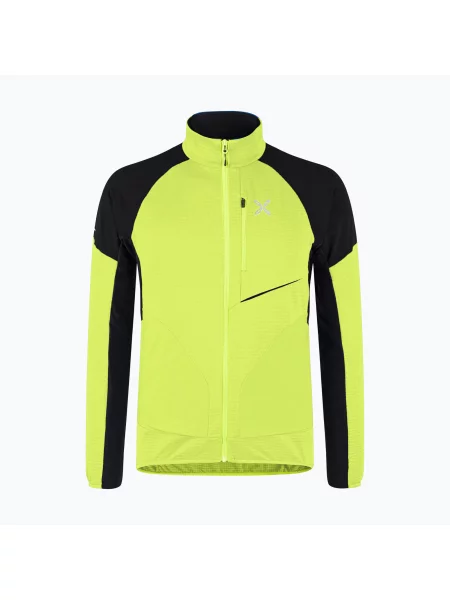 Mikina Montura Thermal Grid 2 Maglia lime green zelená