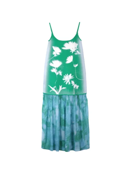 Rochie maxi Ph5 cu imagine verde