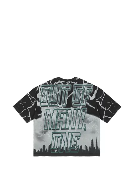 Tricou Godspeed cu imagine negru