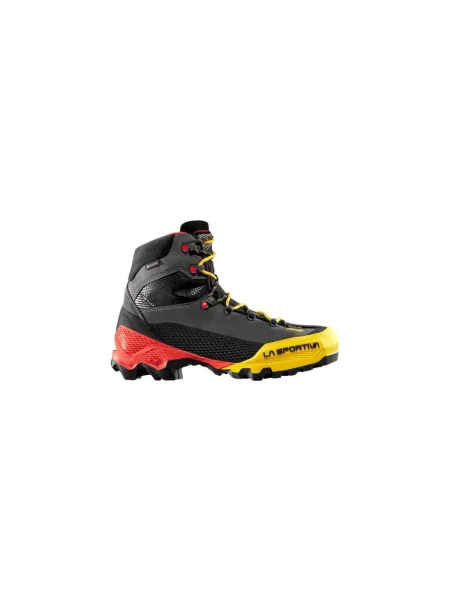 Pánske vysokohorské topánky La Sportiva Aequilibrium LT GTX black/yellow čierna