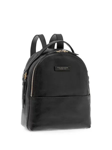 Rucsac The Bridge din piele negru
