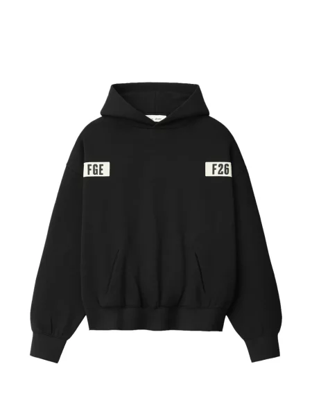 Hanorac cu glugă Fear Of God Essentials negru