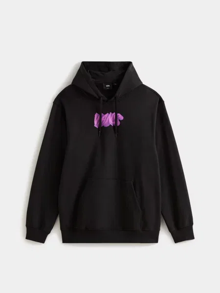 Худи Vans с камнями черное