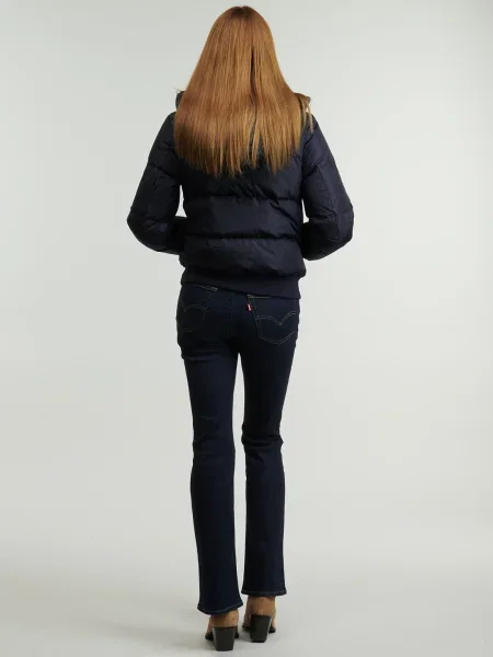 Páperová bunda Armani Exchange modrá