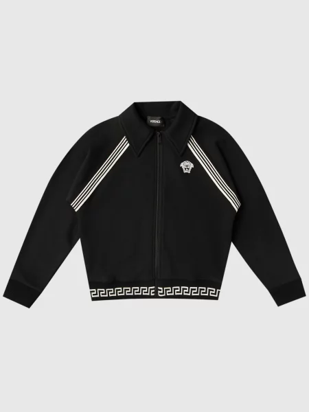 Детская куртка Versace черная