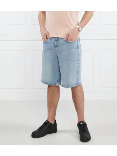 Calvin Klein Rövidnadrág ICONIC | Relaxed fit kék