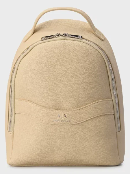 Рюкзак Armani Exchange бежевий