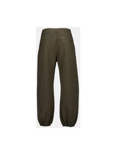 Spodnie Alexander Mcqueen z logo zielone
