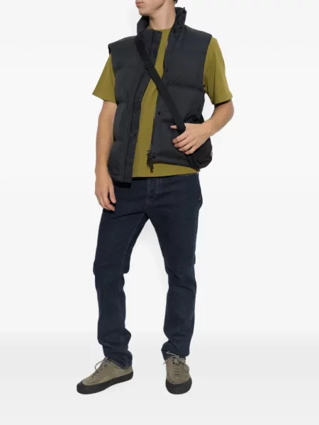 Tricou Stone Island cu strasuri verde