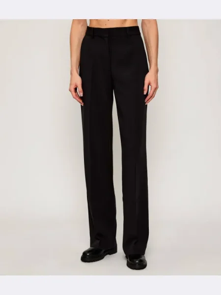 GUESS Pantaloni JOANDRA | Relaxed fit negru