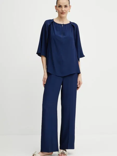 Marella bluză și pantaloni Emme by Marella bleumarin
