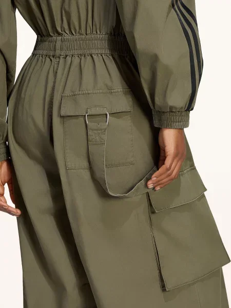 Adidas Originals Cargo Overal olivová černá