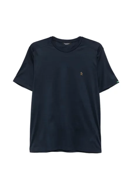 Tricou Stefano Ricci cu autograf albastru