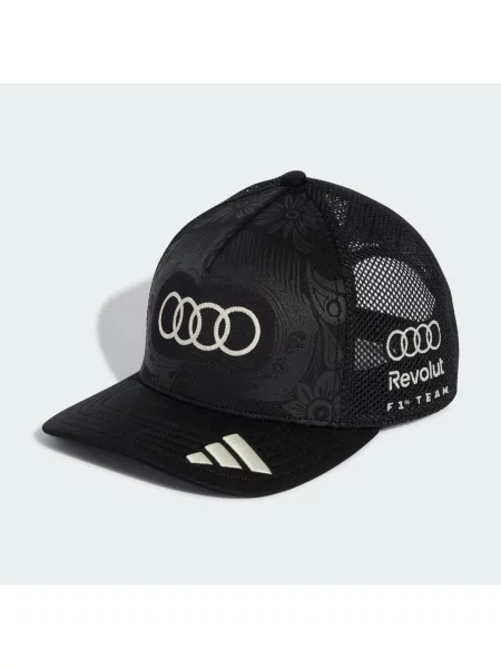 ADIDAS PERFORMANCE Sportovní kšiltovka Audi Revolut Formula One Team Mexico Driver světle béžová / antracitová černá