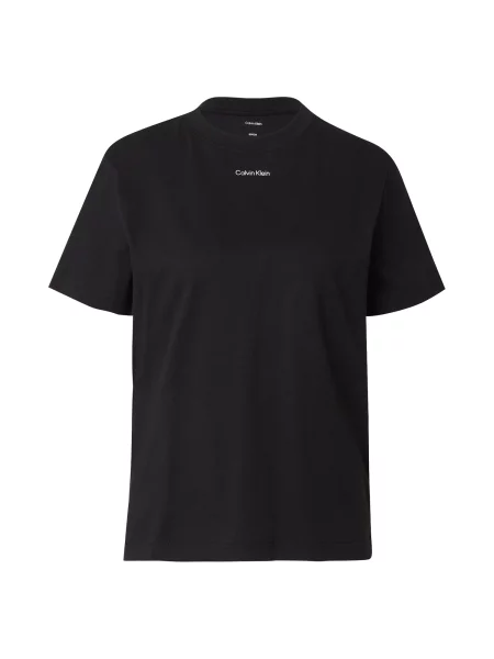Calvin Klein Jeans Tricou CLASSIC / alb negru