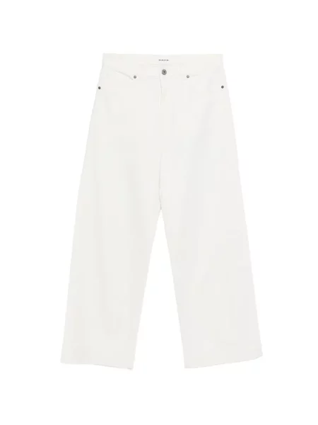 Blugi P.a.r.o.s.h. cu 5 buzunare alb