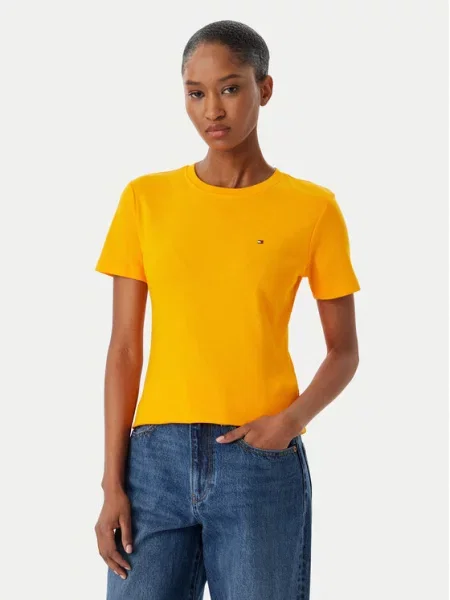 TOMMY HILFIGER Tricou CODY' portocaliu