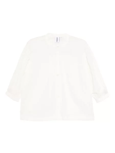 Cămașă Chocoolate cu mâneci lungi lungă alb