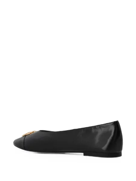 Balerini Tory Burch cu autograf negru
