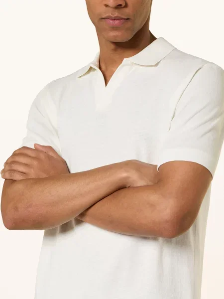 Marc O'polo Jerseyové Polo Tričko Regular Fit bílá