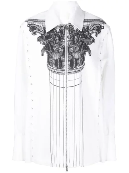 Geacă Dion Lee cu imagine alb