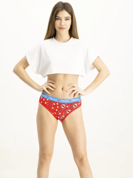 Hlačke Frogies rdeča