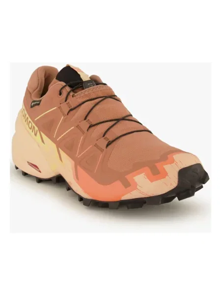 Sneakersy Salomon Speedcross brązowe