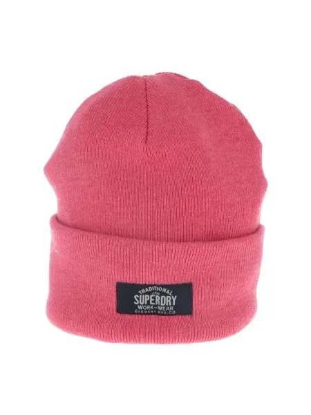 Czapka Superdry różowa