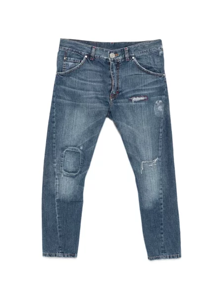 Blugi Dsquared2 zdrențuiți albastru