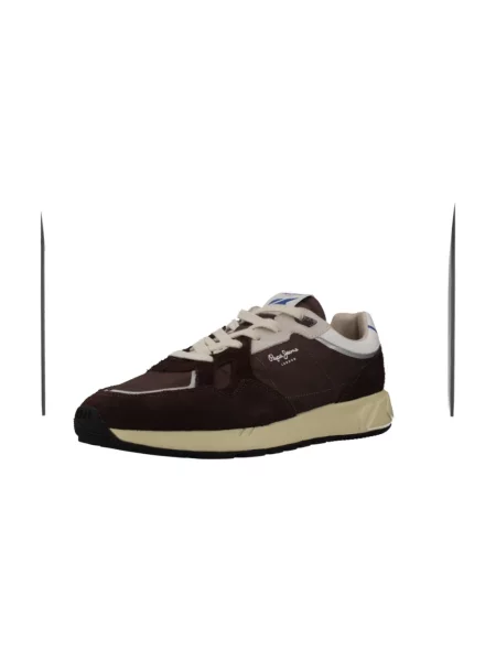 Sneakersy Pepe Jeans brązowe