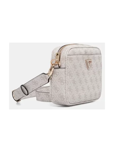 Guess torebka crossbody z imitacji skóry MERIDIAN szara